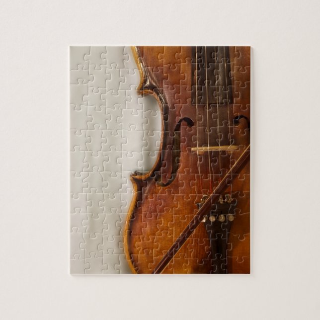 Beautiful Music--Violin Jigsaw Puzzle (Vertical)