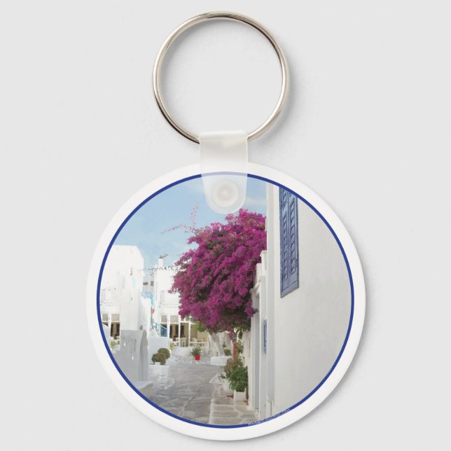 Beautiful Mykonos Key Ring (Front)