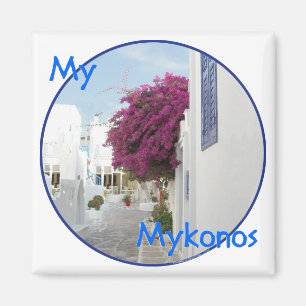 Beautiful Mykonos Magnet