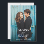 Beautiful Names Save the Date Announcement<br><div class="desc">This Save the Date features your names prominently over your full bleed photo.</div>