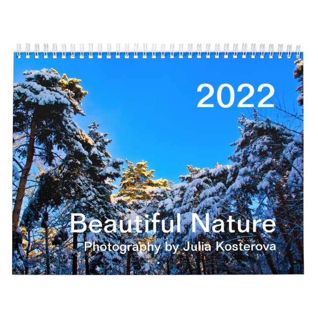 Beautiful Nature. 2022 Calendar (Cover)