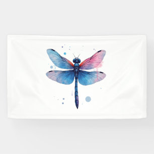 Beautiful Nature Colorful Graphic Pattern Dragonfl Banner