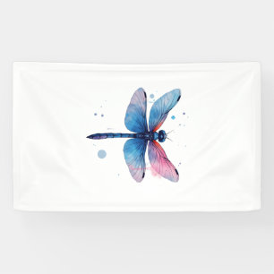Beautiful Nature Colourful Graphic Pattern Dragonf Banner