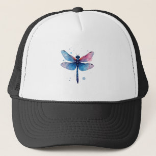 Beautiful Nature Colourful Graphic Pattern Dragonf Trucker Hat