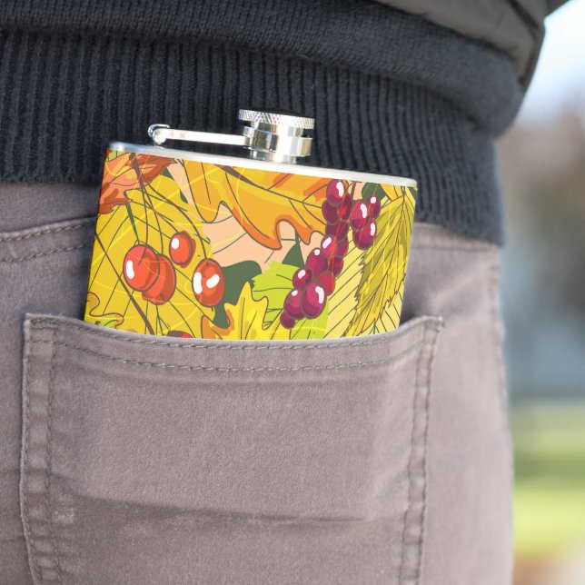 Beautiful Nature Hip Flask (In Situ)