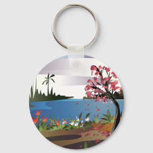 beautiful nature   key ring