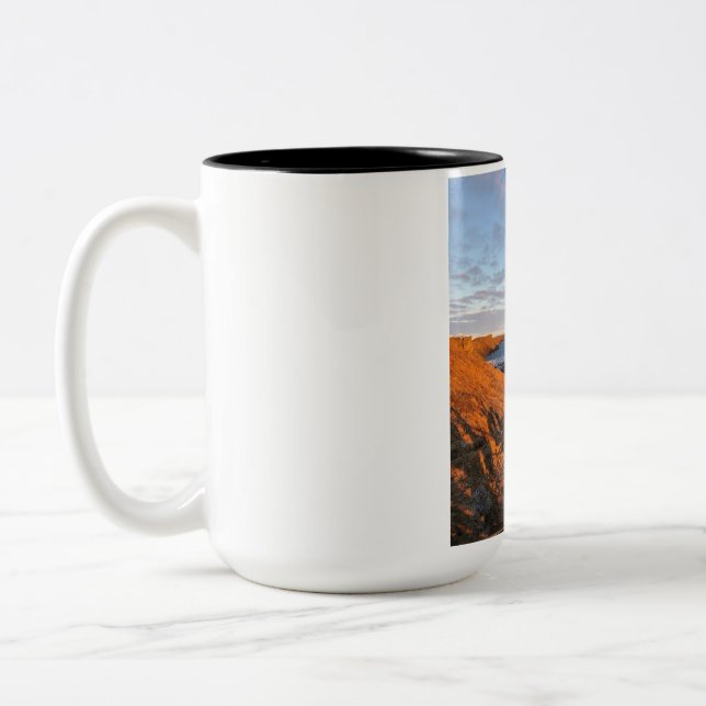 Beautiful Nature Landscape Two-Tone Coffee Mug (Left)