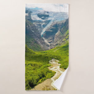 Beautiful Nature Scene from Norwaytravel,adventure Bath Towel