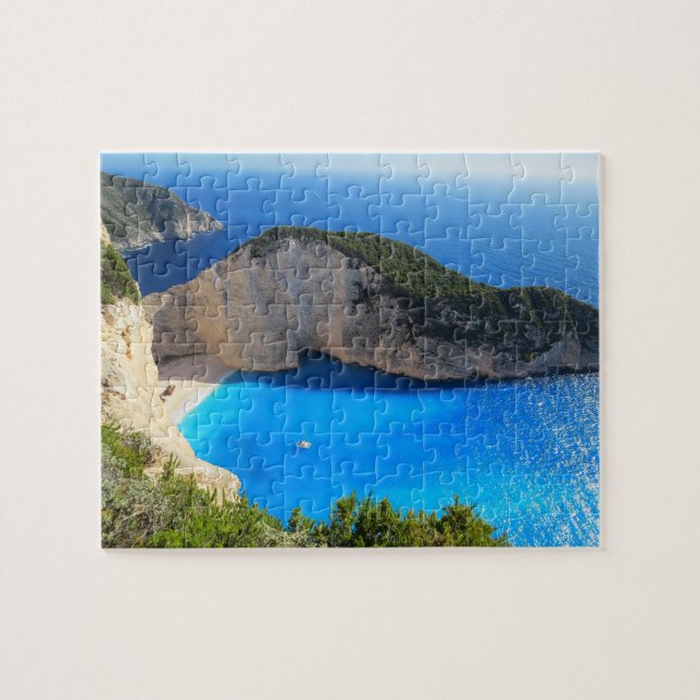 Beautiful Navagio Beach, Greece Jigsaw Puzzle (Horizontal)