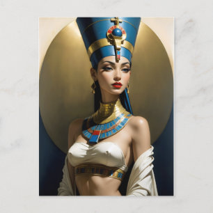 beautiful Nefertiti Postcard