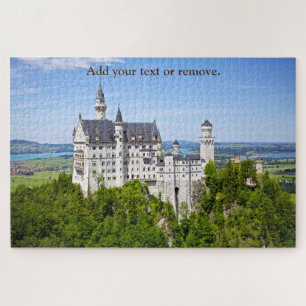 Beautiful Neuschwanstein Castle, Bavaria, Germany, Jigsaw Puzzle