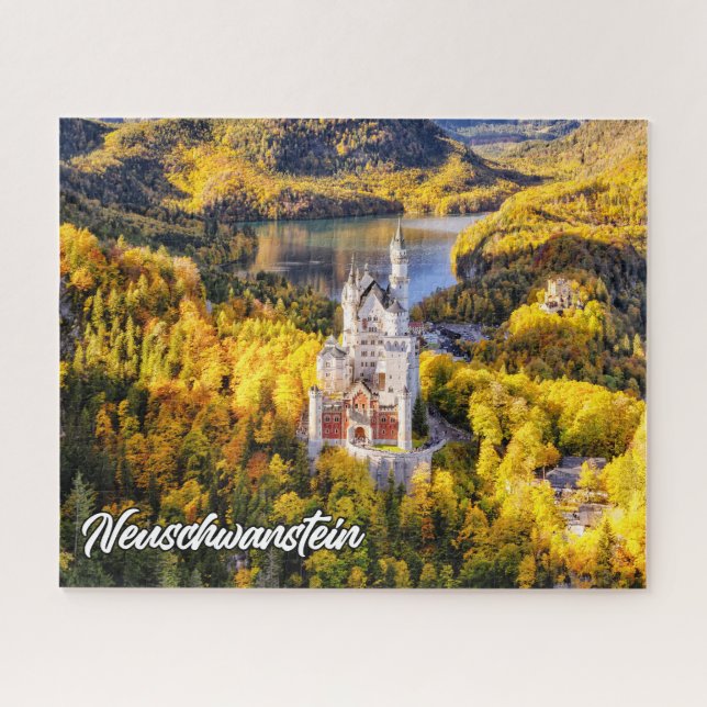 Beautiful Neuschwanstein Castle, Germany Jigsaw Puzzle (Horizontal)