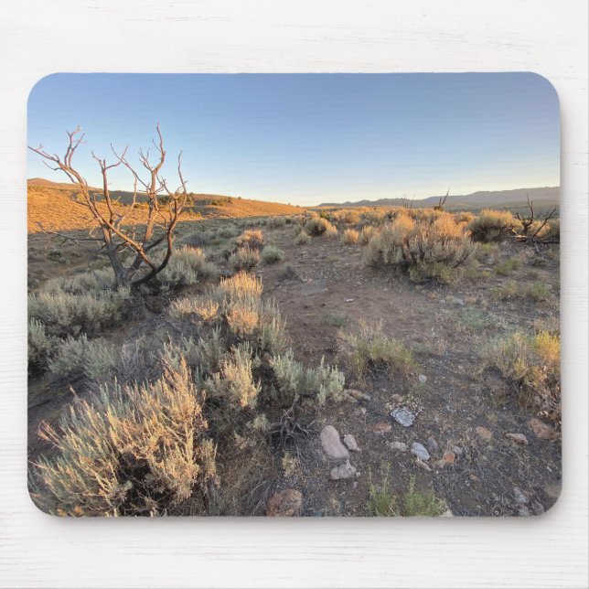 Beautiful Nevada Desert Mouse Pad (Front)