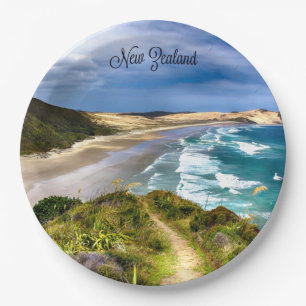 Beautiful New Zealand Paper Plate