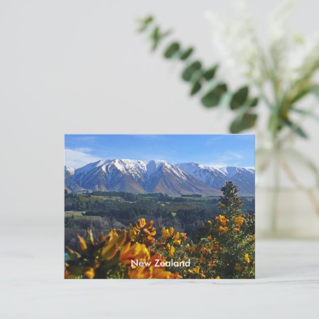 Beautiful New Zealand Postcard (Standing Front)