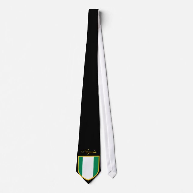 Beautiful Nigeria Flag Tie (Front)