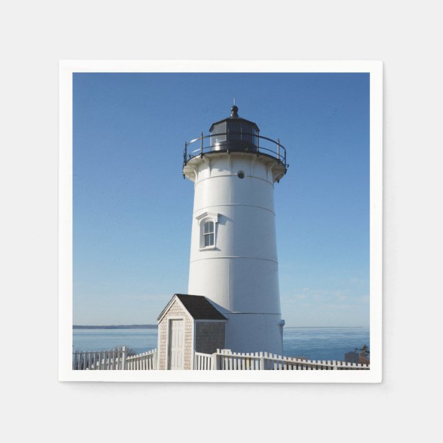 Beautiful Nobska Lighthouse Napkin (Front)