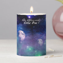 Beautiful Northern light galaxy Moon custom