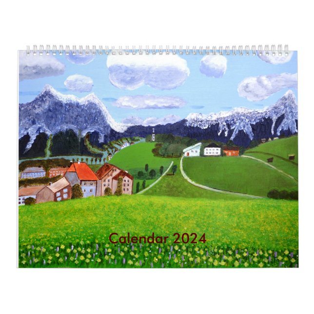 Beautiful Norway Calendar 2024 (Cover)