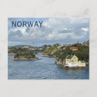 Beautiful Norway Coast Postcard!