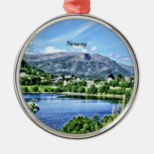 Beautiful Norway Metal Tree Decoration