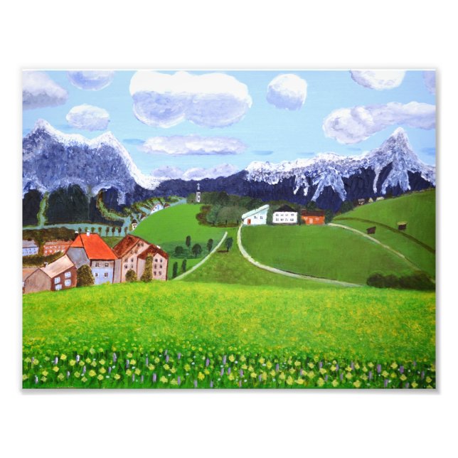 Beautiful Norway Photo Enlargement (Front)