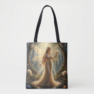 Beautiful November Topaz Fairy Tote Bag