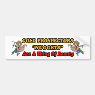Beautiful Nuggets Bumper Sticker