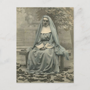 Beautiful Nun Postcard