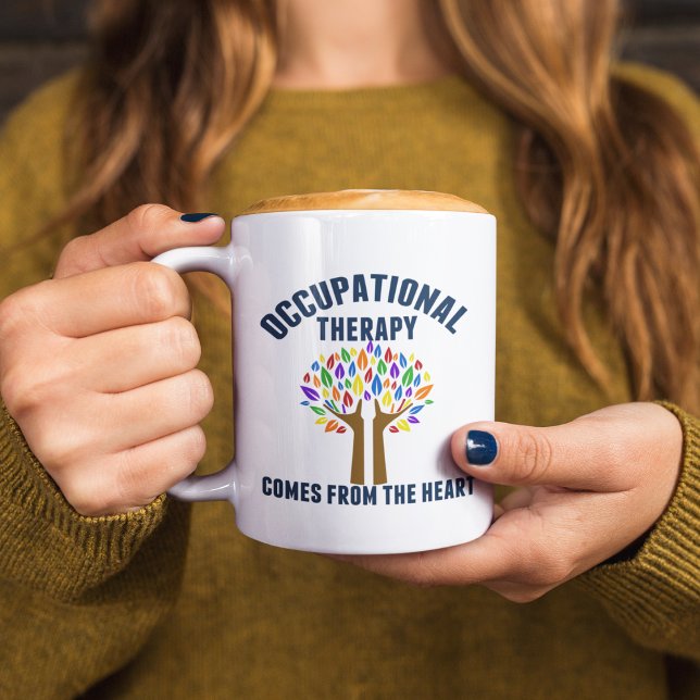 Beautiful Occupational Therapy Tree Quote Coffee Mug (Creator Uploaded)