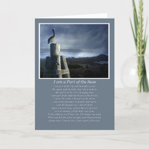 Beautiful Ocean Coast Sympathy Card