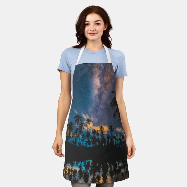 Beautiful Ocean Creatures Apron (Worn)