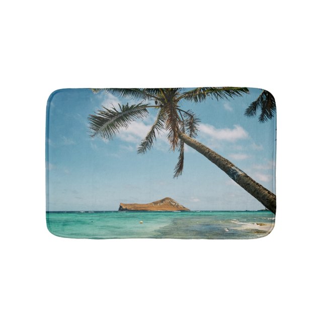 Beautiful Ocean Creatures Bath Mat (Front)