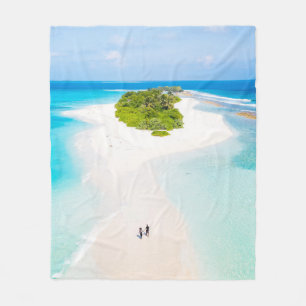 Beautiful Ocean Creatures Fleece Blanket