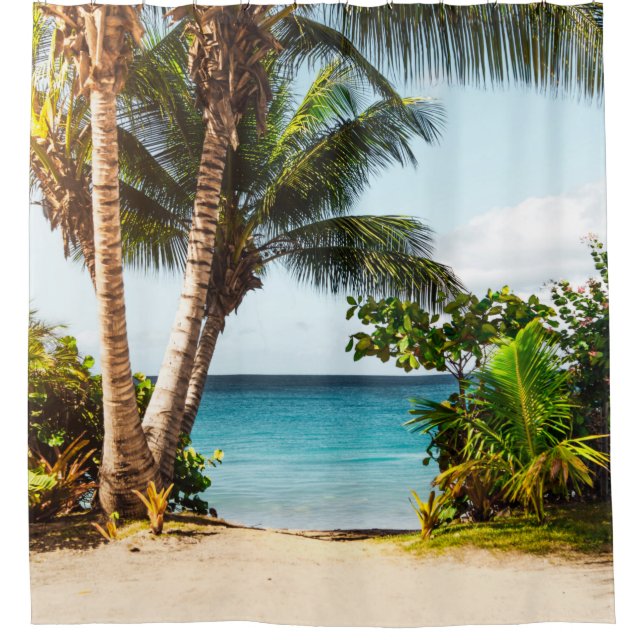 Beautiful Ocean Creatures Shower Curtain (Front)