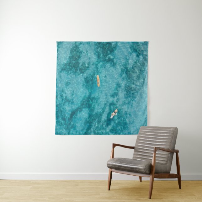 Beautiful Ocean Creatures Tapestry (In Situ)
