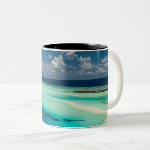 Beautiful Ocean Creatures Two-Tone Coffee Mug