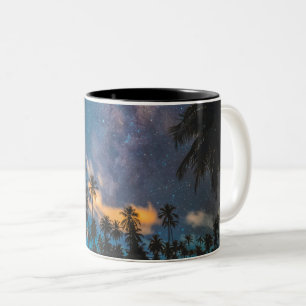 Beautiful Ocean Creatures Two-Tone Coffee Mug