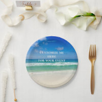Beautiful Ocean Photography Custom Beach Party