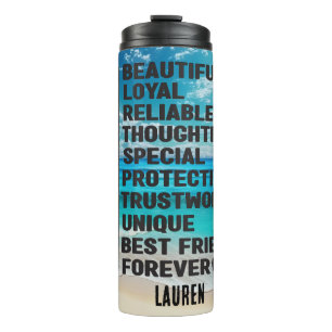 Beautiful Ocean Scene Thermal Tumbler