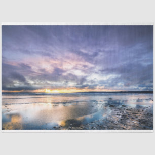 Beautiful Ocean Sunset Decoupage 20x30 Tissue Paper