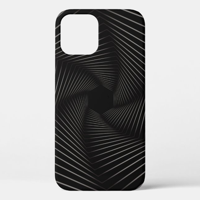 Beautiful of geometric line art abstract backgroun Case-Mate iPhone case (Back)