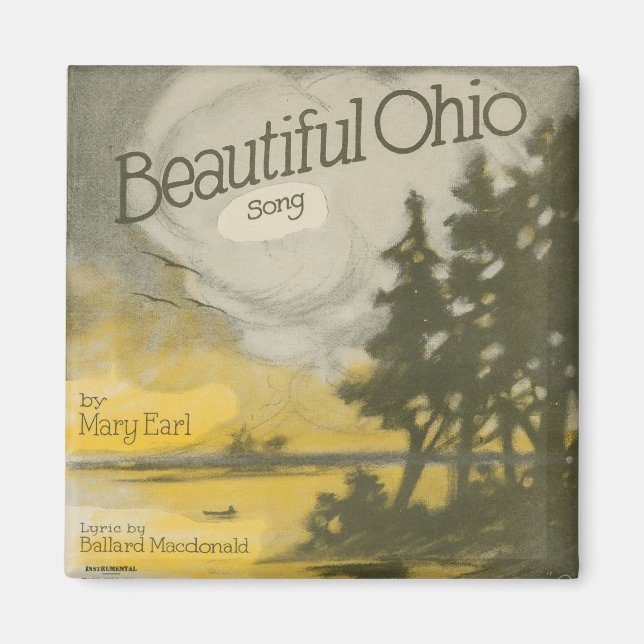 Beautiful Ohio Magnet (Front)