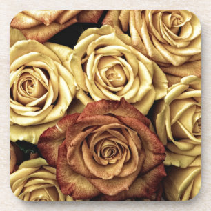Beautiful Old Roses Coaster