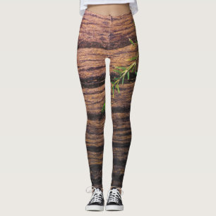 beautiful old wood leggings
