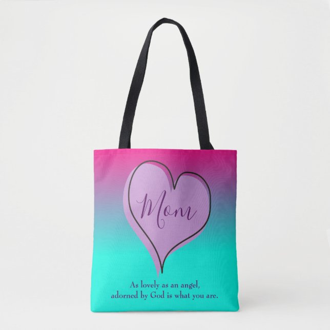 Beautiful Ombre Mum Tote Bag (Front)