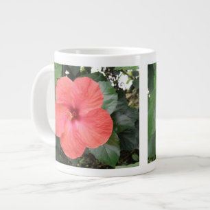Beautiful Orange Hibiscus Flower Mug