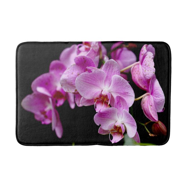Beautiful Orchid Bath Mat (Front)