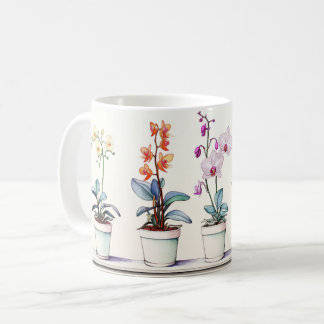 Beautiful Orchids Coffee Mug