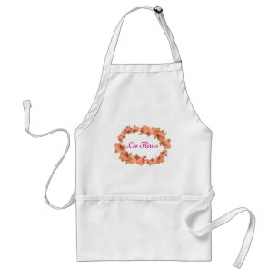 Beautiful orchids standard apron